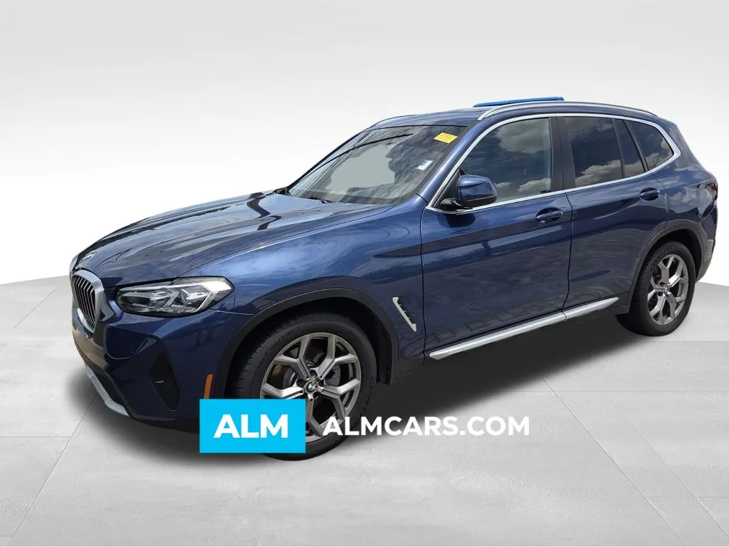 Blue 2022 BMW X3 sDrive30i for sale in Macon, GA