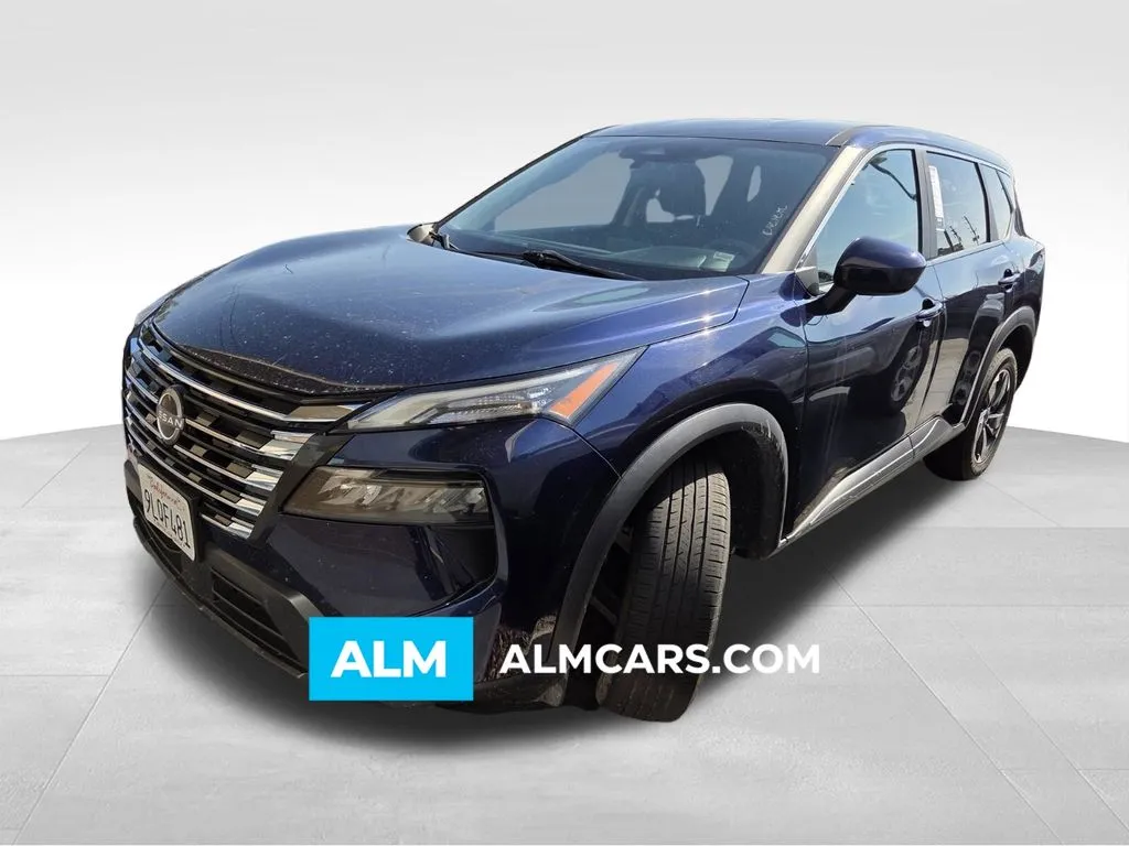 Blue 2024 Nissan Rogue SV for sale in Macon, GA