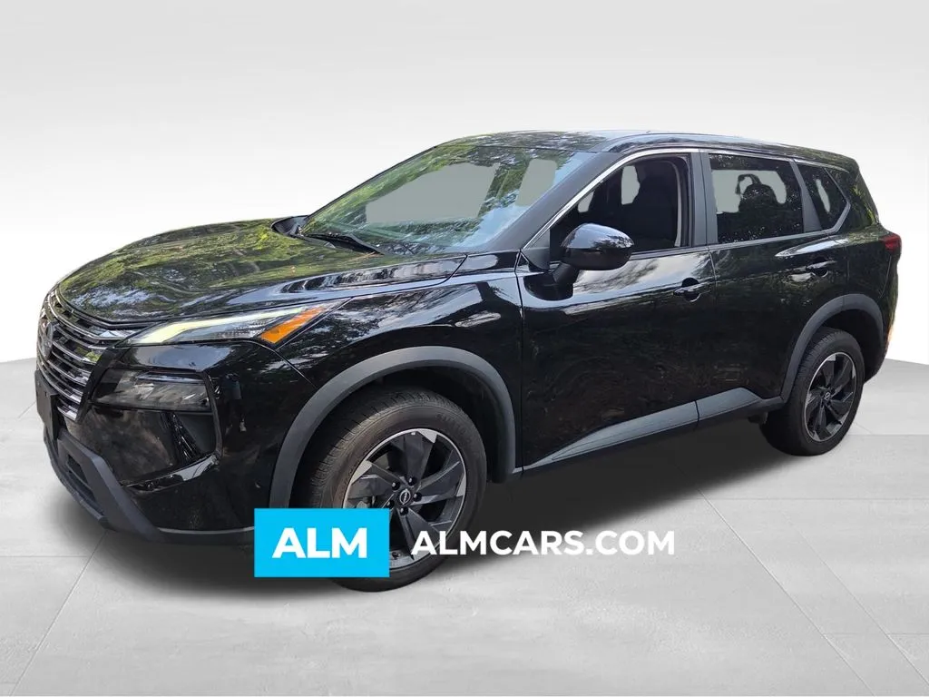 Black 2024 Nissan Rogue SV for sale in Macon, GA