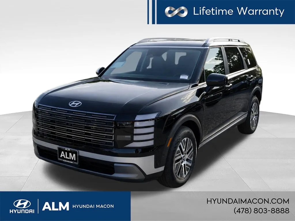 Black 2026 Hyundai Palisade Hybrid Blue SEL Premium for sale in Macon, GA