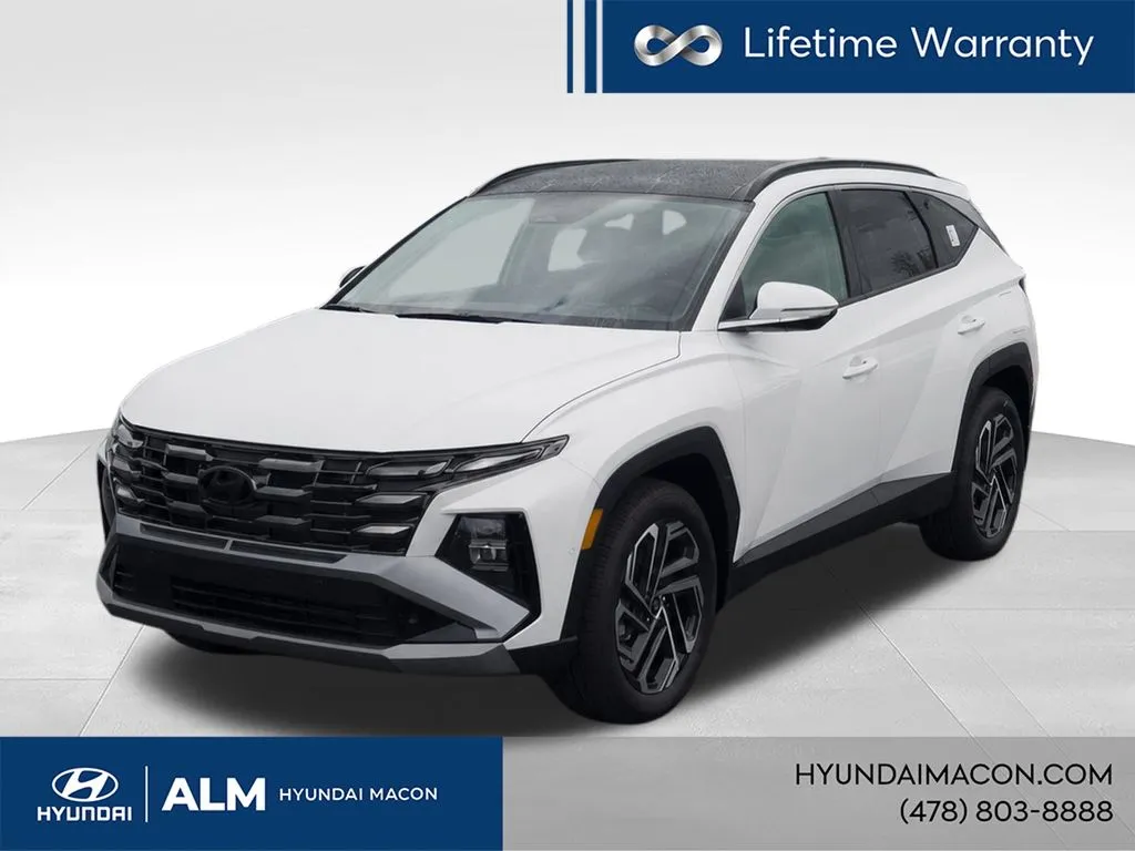 White 2026 Hyundai Tucson Limited for sale in Macon, GA