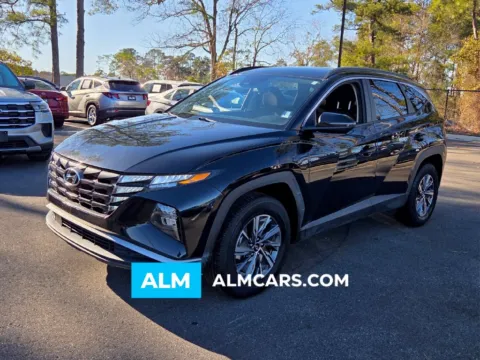 Black 2022 Hyundai Tucson Hybrid Blue for sale in Macon, GA