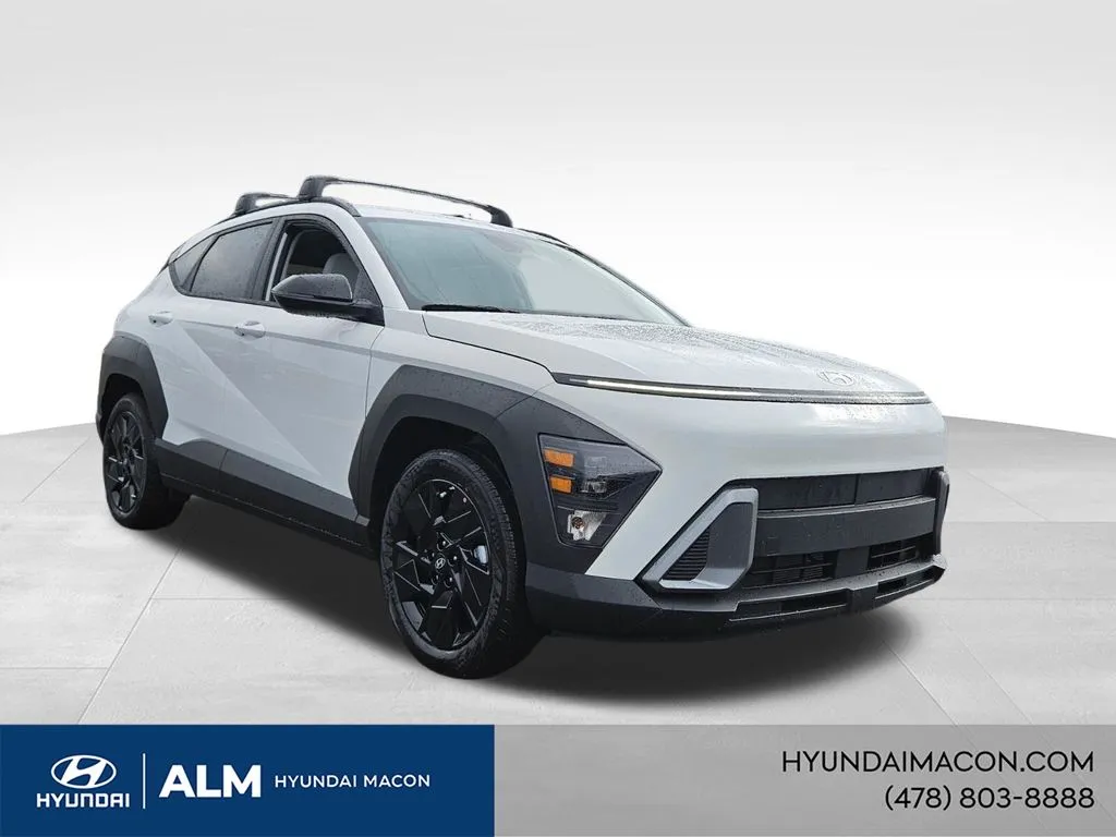 White 2026 Hyundai Kona SEL Sport for sale in Macon, GA