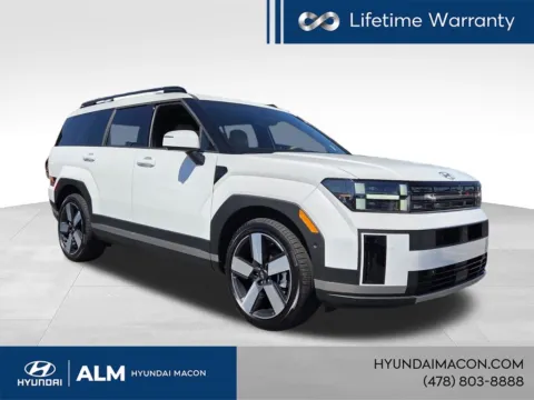 White 2026 Hyundai Santa Fe Hybrid Limited for sale in Macon, GA