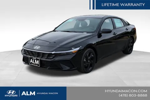 Black 2026 Hyundai Elantra SEL Sport for sale in Macon, GA