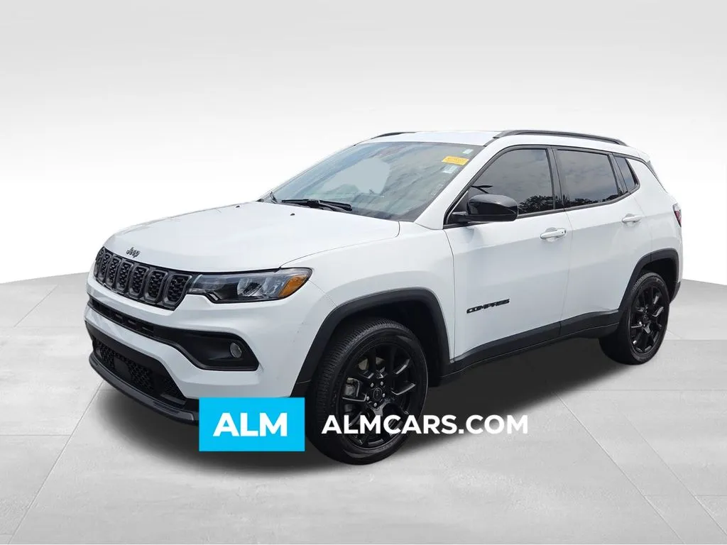 White 2025 Jeep Compass Latitude for sale in Macon, GA