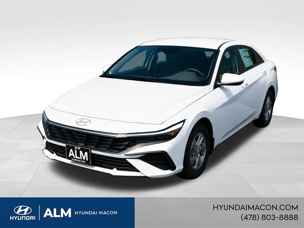 White 2026 Hyundai Elantra SE for sale in Macon, GA