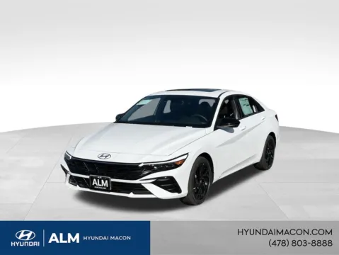 White 2026 Hyundai Elantra SEL Sport for sale in Macon, GA
