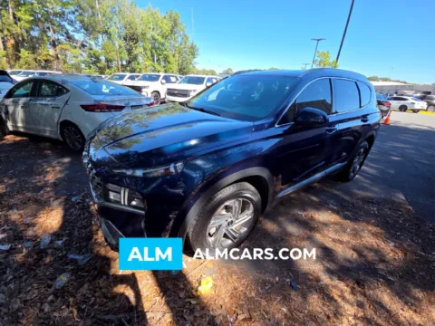 Blue 2021 Hyundai Santa Fe SEL for sale in Macon, GA