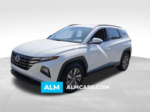 White 2022 Hyundai Tucson Hybrid Blue for sale in Macon, GA