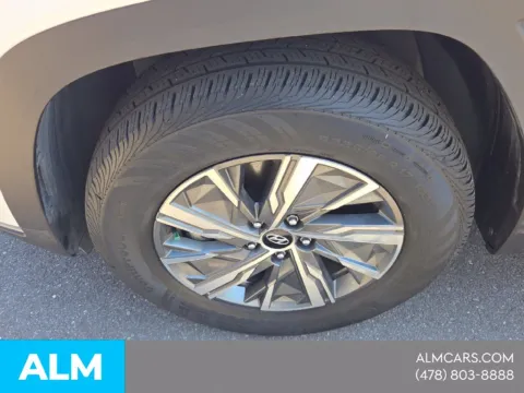 Another view of 2022 Hyundai Tucson Hybrid Blue for sale in Macon, GA at ALM Hyundai Macon
