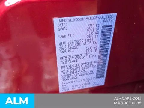 More photos of 2025 Nissan Pathfinder Platinum at ALM Hyundai Macon, GA