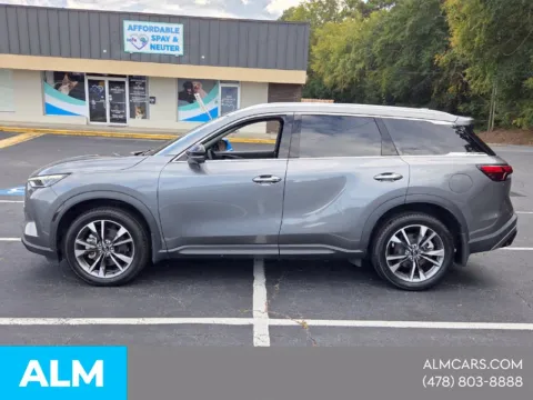 Photos of 2023 INFINITI QX60 LUXE for sale in Macon, GA at ALM Hyundai Macon