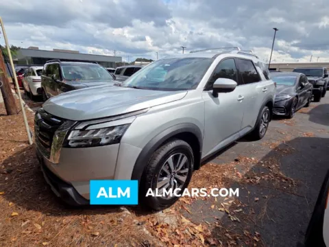 Silver 2024 Nissan Pathfinder SL for sale in Macon, GA
