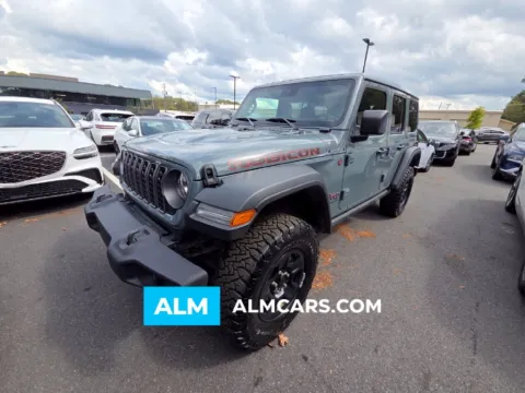 Gray 2025 Jeep Wrangler Rubicon for sale in Macon, GA