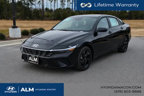 Black 2026 Hyundai Elantra SEL Sport for sale in Macon, GA