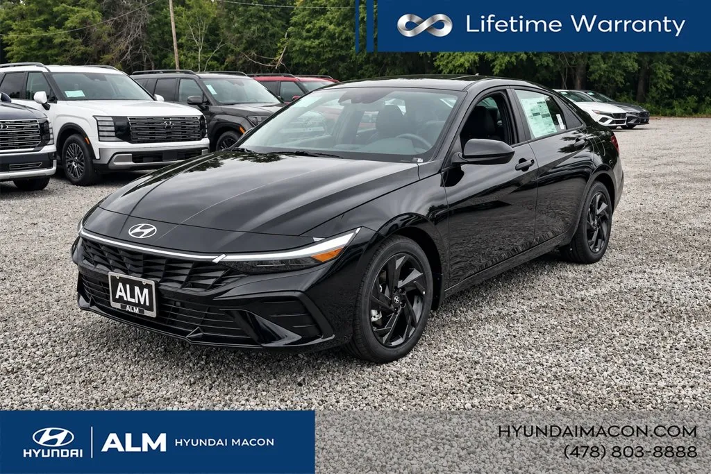 Black 2026 Hyundai Elantra SEL Sport Plus for sale in Macon, GA