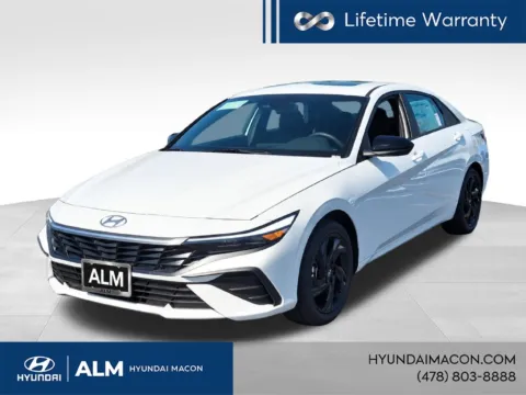 White 2026 Hyundai Elantra SEL Sport Plus for sale in Macon, GA