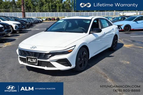 White 2026 Hyundai Elantra SEL Sport Plus for sale in Macon, GA
