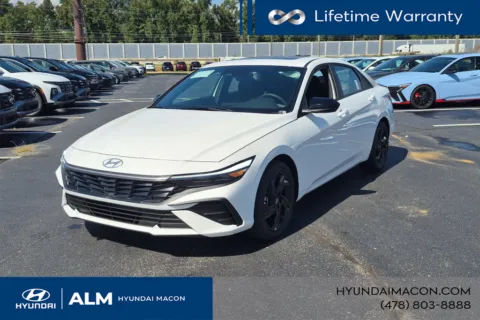 White 2026 Hyundai Elantra SEL Sport Plus for sale in Macon, GA