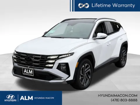 White 2026 Hyundai Tucson Hybrid Limited for sale in Macon, GA