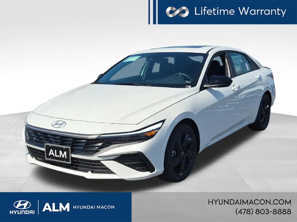 White 2026 Hyundai Elantra SEL Sport Plus for sale in Macon, GA