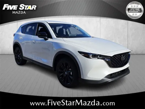 White 2025 Mazda CX-5 2.5 S Carbon Edition for sale in Macon, GA
