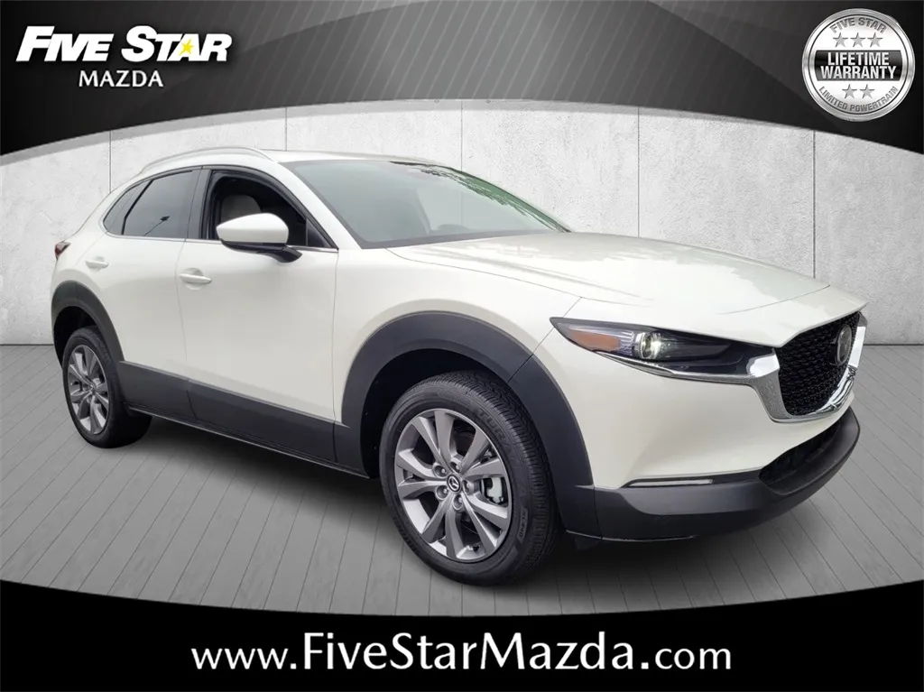 White 2025 Mazda CX-30 2.5 S Premium Package for sale in Macon, GA