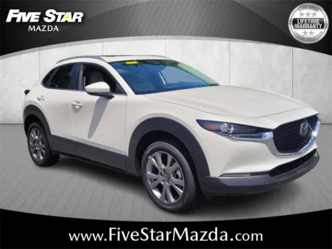 White 2025 Mazda CX-30 2.5 S Preferred Package for sale in Macon, GA