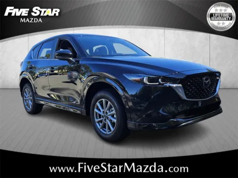 Black 2025 Mazda CX-5 2.5 S Preferred Package for sale in Macon, GA