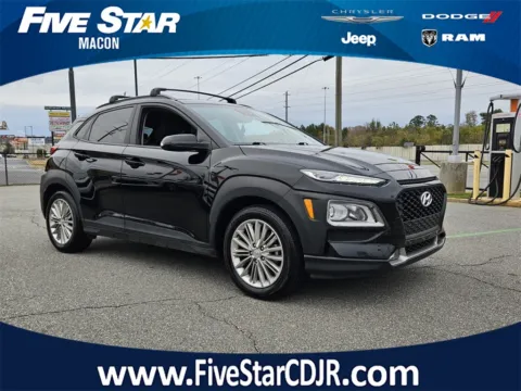 Black 2021 Hyundai Kona SEL Plus for sale in Macon, GA