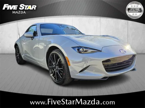 Gray 2025 Mazda MX-5 Miata RF Grand Touring for sale in Macon, GA