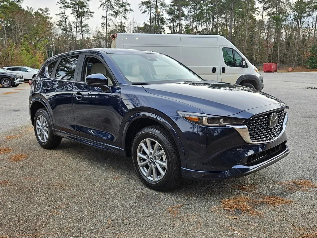 Blue 2025 Mazda CX-5 2.5 S Preferred Package for sale in Macon, GA