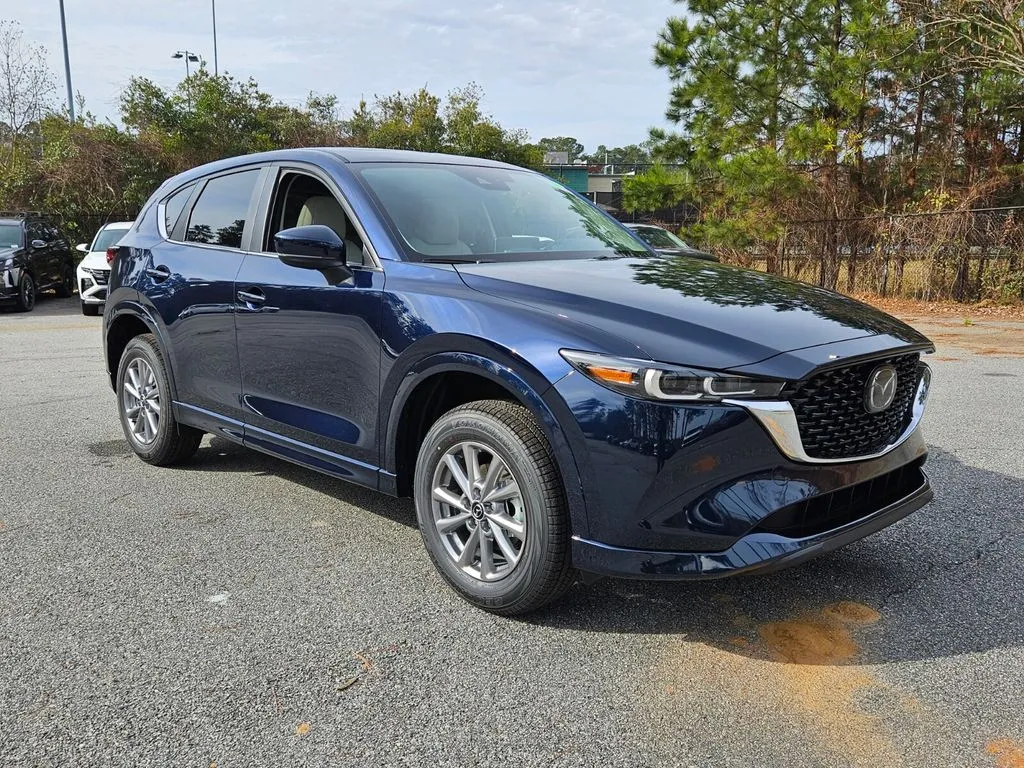 Blue 2025 Mazda CX-5 2.5 S Preferred Package for sale in Macon, GA