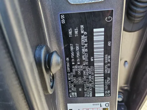 More photos of 2020 Toyota 4Runner SR5 at ALM Mazda Macon, GA