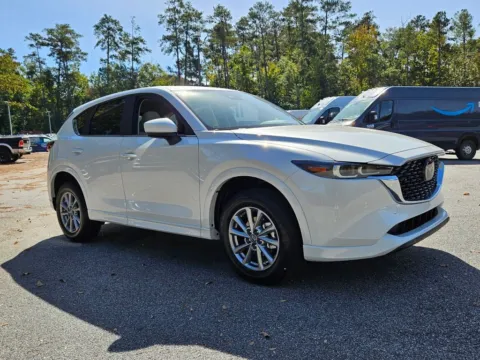 White 2025 Mazda CX-5 2.5 S Preferred Package for sale in Macon, GA