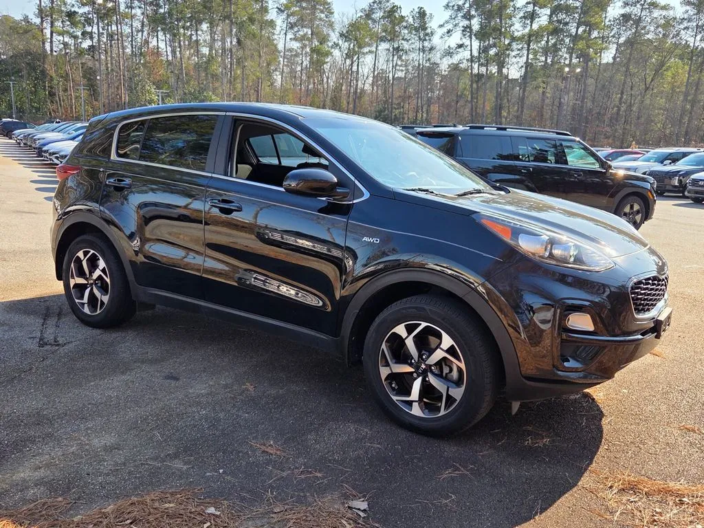 Black 2022 Kia Sportage LX for sale in Macon, GA