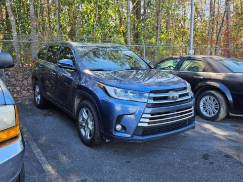 Red 2017 Toyota Highlander Limited for sale in Macon, GA