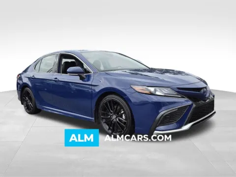 Blue 2024 Toyota Camry Hybrid XSE for sale in Macon, GA