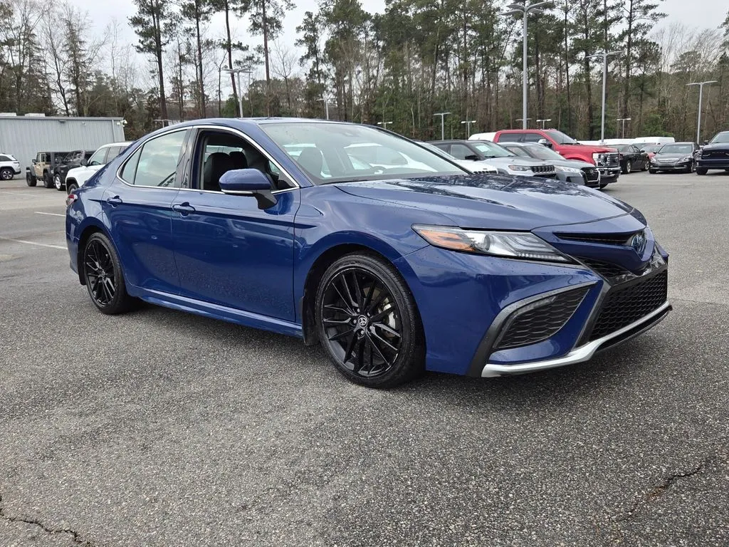 Red 2024 Toyota Camry Hybrid XSE for sale in Macon, GA