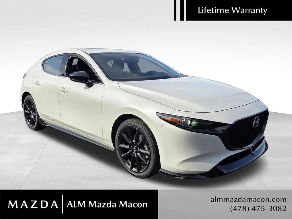 White 2026 Mazda Mazda3 2.5 Turbo Premium Plus for sale in Macon, GA