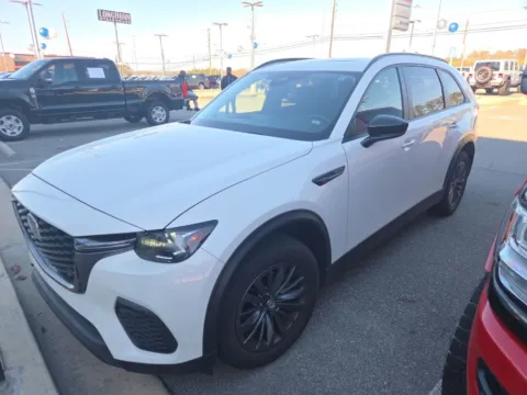White 2025 Mazda CX-70 3.3 Turbo Preferred for sale in Macon, GA