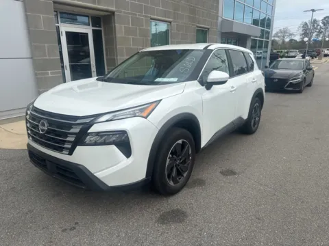 White 2025 Nissan Rogue SV for sale in Macon, GA