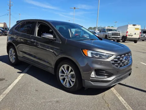 Gray 2019 Ford Edge Titanium for sale in Macon, GA