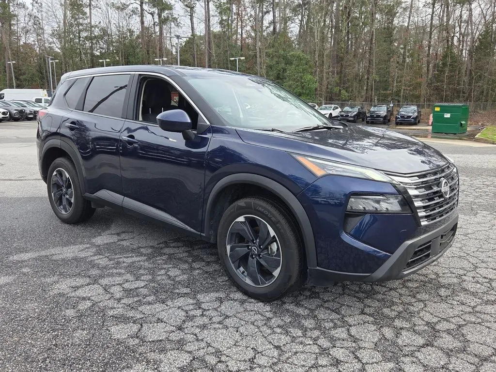 Blue 2025 Nissan Rogue SV for sale in Macon, GA
