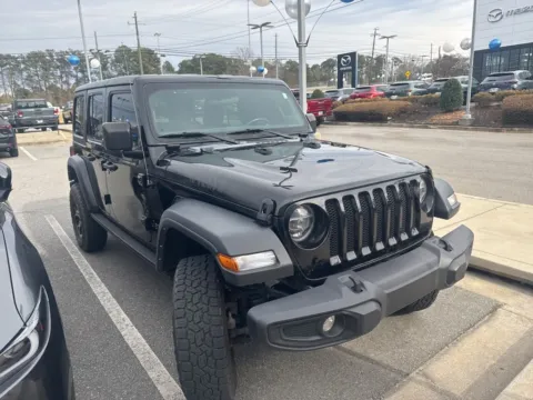 Another view of 2021 Jeep Wrangler Unlimited Willys for sale in Macon, GA at ALM Mazda Macon