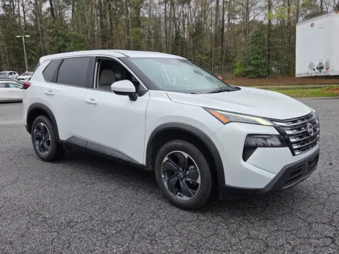 White 2025 Nissan Rogue SV for sale in Macon, GA
