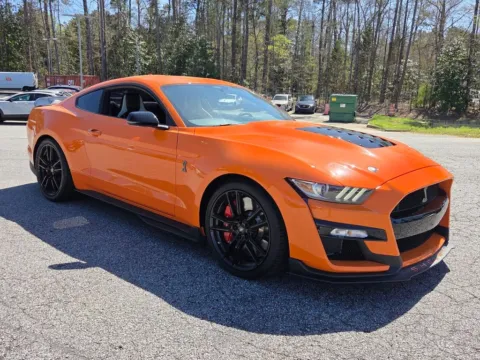 Orange 2021 Ford Mustang Shelby GT500 for sale in Macon, GA