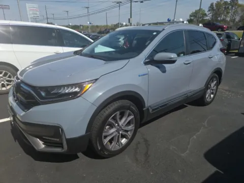 Gray 2021 Honda CR-V Hybrid Touring for sale in Macon, GA