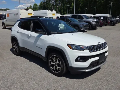 White 2025 Jeep Compass Limited for sale in Macon, GA